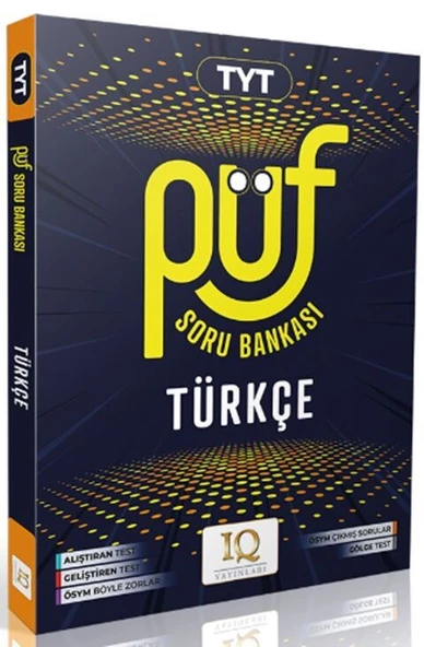 IQ Yayınları YKS TYT Türkçe Püf Soru Bankası IQ Yayınları ürün görseli 1