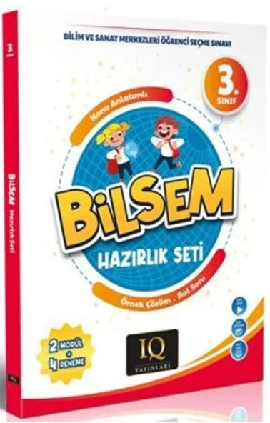 IQ Yayınları 3. Sınıf BİLSEM Hazırlık Seti IQ Yayınları ürün görseli 1