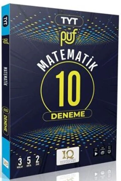 IQ Yayınları TYT Matematik Püf 10 Branş Denemesi ürün görseli 1
