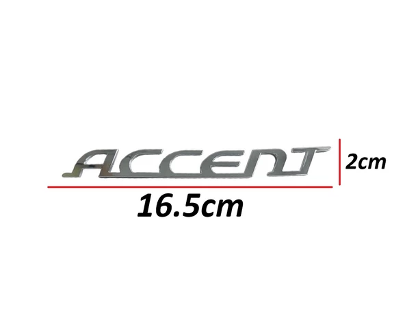 YAZI ACCENT 06-18 ARKA (ACCENT YAZISI) ürün görseli 1