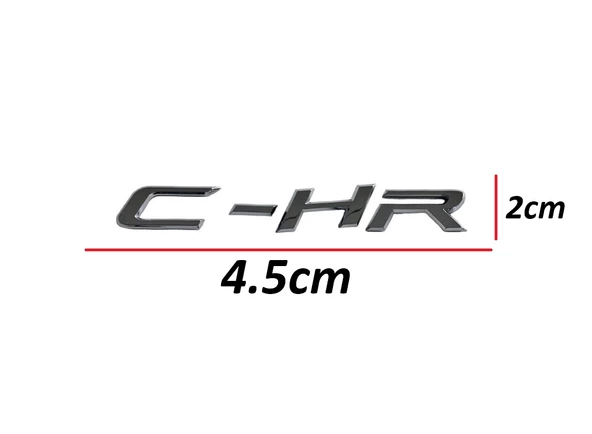 YAZI CHR 16-19 ARKA (CHR YAZISI) ürün görseli 1