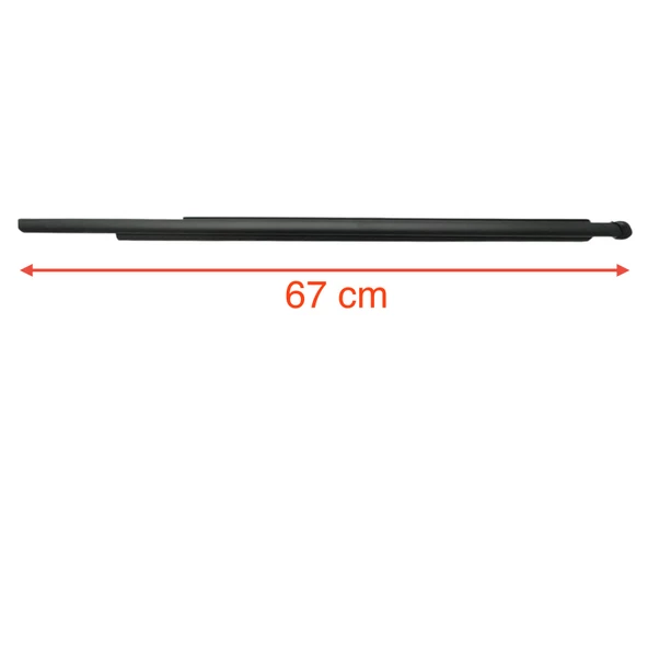 ÇITA CAM SIYIRICI FİTİL HILUX REVO 15-21 ARKA RH  (SİYAH) ürün görseli 1
