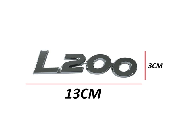 YAZI L200 07-21 ARKA (L200 YAZISI) ürün görseli 1