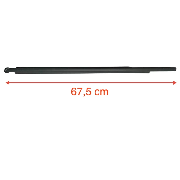 ÇITA CAM SIYIRICI FİTİL HILUX REVO 15-21 ARKA LH  (SİYAH) ürün görseli 1