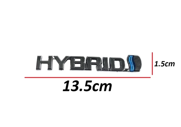 YAZI COROLLA 19-24/CHR 16-24 ARKA (HYBRID YAZISI) ürün görseli 1