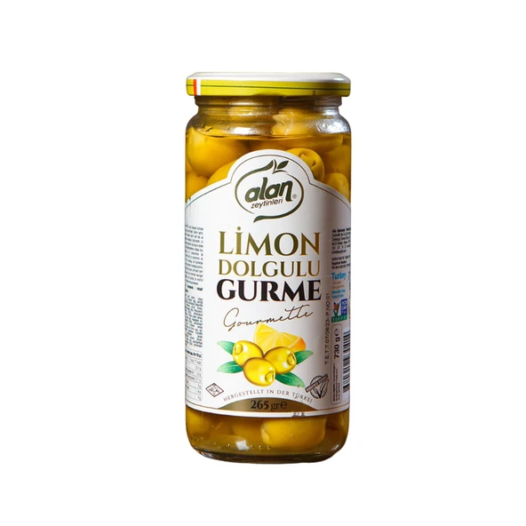 Alan Limon Dolgulu Gurme Yeşil Zeytin 265 g ℮ ürün görseli 1