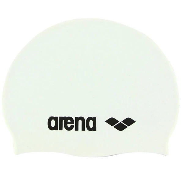 Arena Classic Silicone Unisex Beyaz Yüzücü Bone 9166215 ürün görseli 1