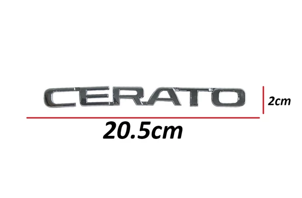 YAZI CERATO 09-15 ARKA (CERATO YAZISI) ürün görseli 1