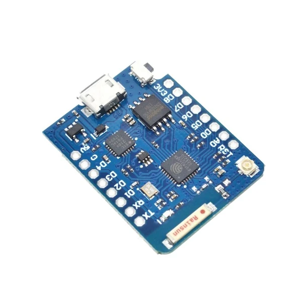 Wemos D1 Mini Pro V1.1.0 Esp8266 16M bayt (128M bit) flaş ürün görseli 1