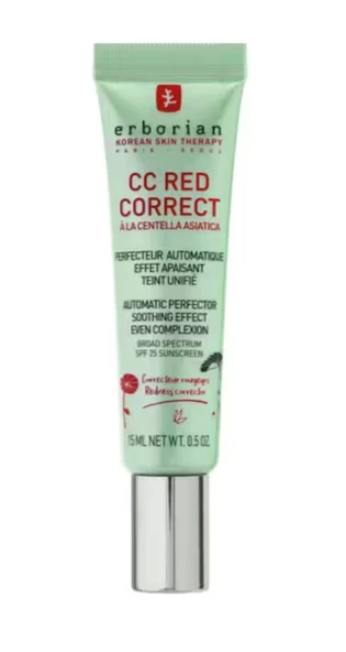 Erborian CC Red Correct - Kızarıklık Dengeleyici CC Krem 15 ml ürün görseli 1