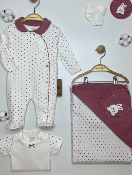 ciccimbaby KALPLİ TAVŞAN 4 LÜ SET ürün görseli 1