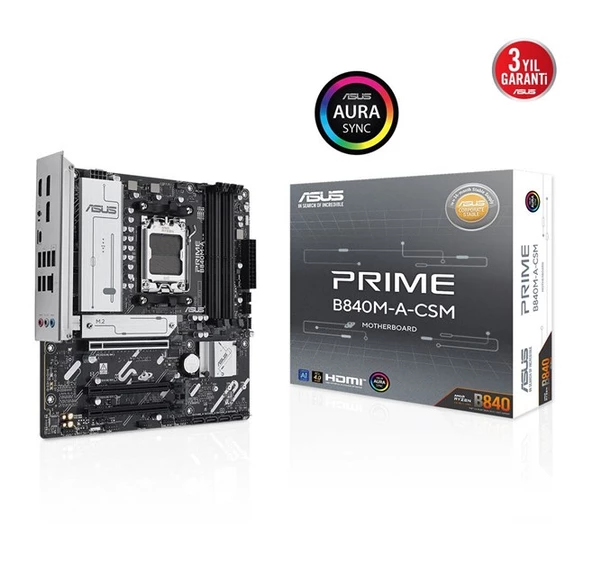 ASUS PRIME B840M-A-CSM AMD ürün görseli 1