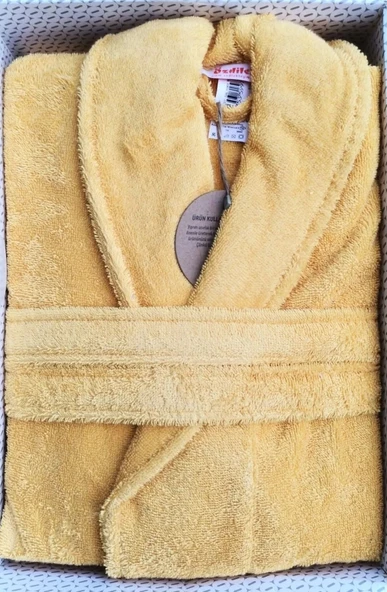 Özdilek Colourıst Şalyaka Bornoz Gold Xl ürün görseli 1
