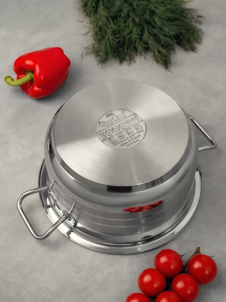 BONERA Masterchef Tekli Derin Tencere 34 cm - Resim 5