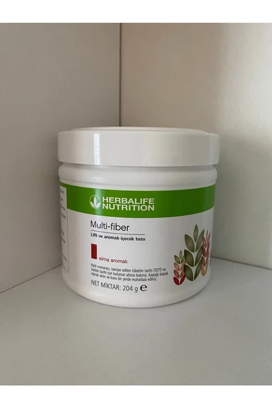 HERBALİFE MULTİFİBER LİFLİ AROMALI İÇECEK TOZU 204 GR ürün görseli 1