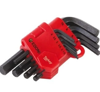 Eltos Edoni 120mm 10'lu Kısa Allen (Alyan) Takımı ürün görseli 1