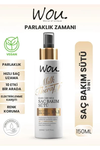 Wou Saç Bakım Sütü 150 ml ürün görseli 1