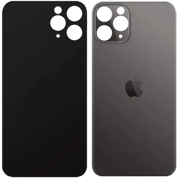 Gmr IPhone  Uyumlu 11 Pro Max Arka Pil Kapağı Siyah ürün görseli 1