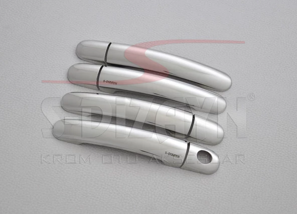 S-Dizayn VW Golf 5 Plus Krom Kapı Kolu 4 Kapı 2004-2009 - Resim 4