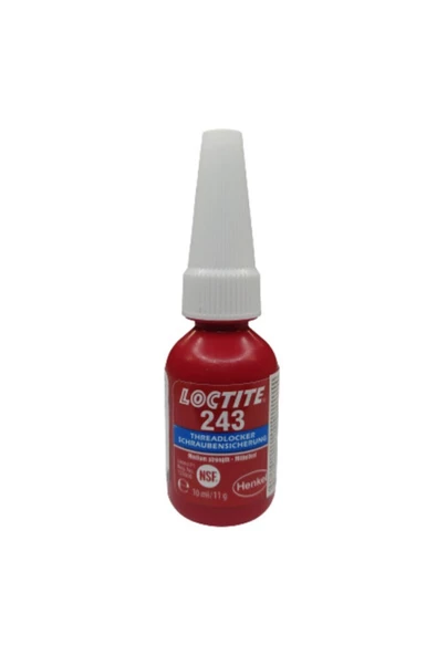 Loctite 243 10 ml Vida Gevşemezlik Orta Mukavemet ürün görseli 1