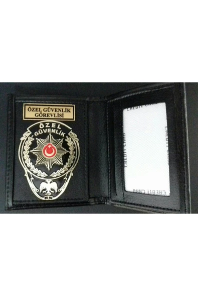ÖZEL GÜVENLİK ROZETLİ CÜZDANI,+1ROZET, SATINAL-SIVILE SATILMAZ. ürün görseli 1