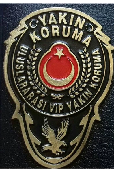 YAKIN KORUMA CÜZDAN ROZETİ SATINAL-SADECE YAKIN KORUMA PERSONELINE SATILIR ürün görseli 1