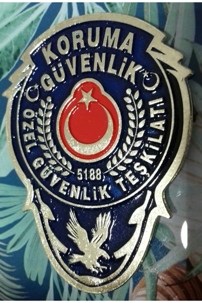 USTALIK ESERI.ÖZEL GÜVENLİK CÜZDAN ROZETI SATINAL.SIVILE SATILMAZ. ürün görseli 1