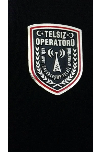 YENI MODEL,TELSİZ OPERATÖRÜ CÜZDAN ROZETI AL.SIVILE SATILMAZ. ürün görseli 1