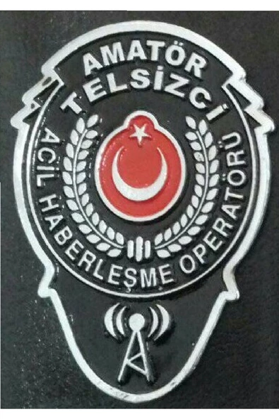 Telsız Operatörü Cüzdan Rozetı Burda.sıvıle Satılmaz. ürün görseli 1