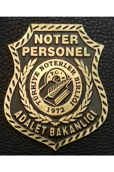 NOTER CÜZDAN ROZETİ SATINAL.SADECE KURUM ADRESINE GÖNDERİLİR. ürün görseli 1