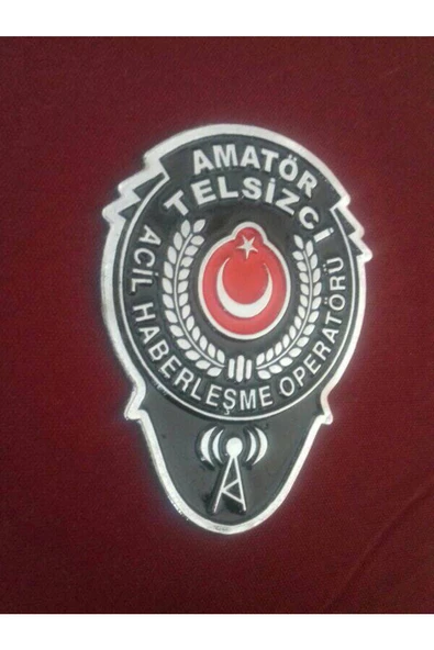 ROZET YENI NESIL.AMATOR TELSIZCI CÜZDAN ROZETİ AL.SIVILE SATILMAZ. ürün görseli 1