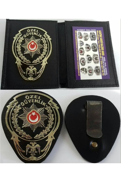 Keşfet Incele,sıparıs Ver,özel Güvenlik Cüzdanı,kemer Rozeti Satınal ürün görseli 1
