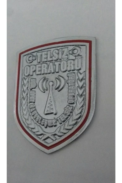 KLAS TASARIM.TELSİZ OPERATÖRÜ CÜZDAN ROZETİ SIPARIS VER.SIVILE SATILMAZ. ürün görseli 1
