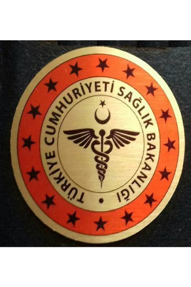 HARIKA TASARIM.SAĞLIK BAKANLIĞI CÜZDAN ROZETİ SATINAL.SADECE KURUM ADRESINE GÖNDERİLİR. ürün görseli 1