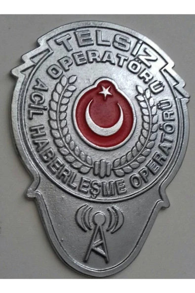 INCELE KEŞFET,TELSIZ OPERATÖRÜ CÜZDAN ROZETİ SATINAL.SIVILE SATILMAZ. ürün görseli 1