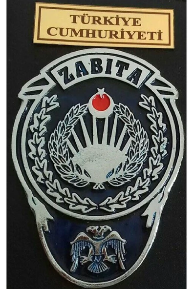 ZABITA CÜZDAN ROZETİ SATINAL.SADECE KURUM ADRESINE GÖNDERİLİR. ürün görseli 1