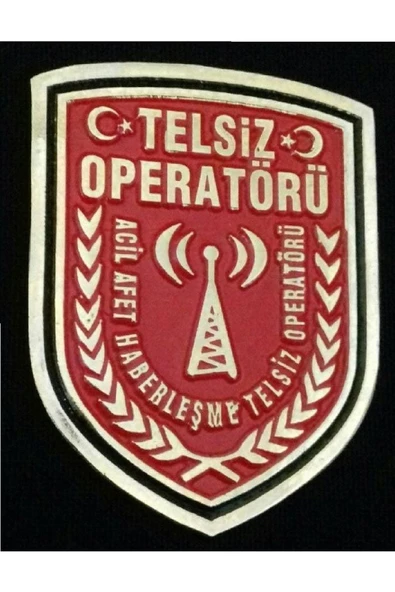 EVET HARIKA.TELSİZ OPERATÖRÜ CÜZDAN ROZETİ AL.SIVILE SATILMAZ. ürün görseli 1