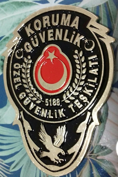 ÖZEL GÜVENLİK CÜZDAN ROZETI SATINAL.SIVILE SATILMAZ. ürün görseli 1
