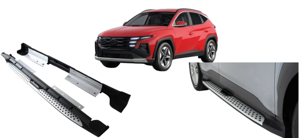 Hyundai Tucson 2021+ Yan Basamak Sıde Step Bmw Style - Resim 4