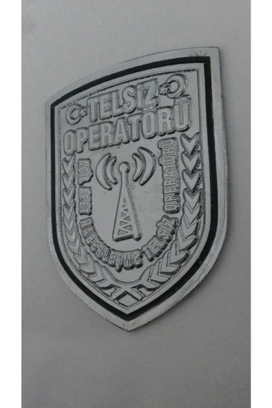 EVET EL EMEGI TASARIM.TELSIZ OPERATÖRÜ CÜZDAN ROZETİ SATINAL.SIVILE SATILMAZ. ürün görseli 1