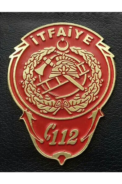 İTFAİYE CÜZDAN ROZETİ SATINAL.SADECE KURUM ADRESINE GÖNDERİLİR. ürün görseli 1