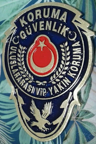 HARİKA.YAKIN KORUMA CÜZDAN ROZETI SATINAL-SIVILE SATILMAZ. ürün görseli 1