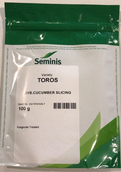 Seminis Hıyar Salatalık Tohumu Toros - 100 G ürün görseli 1