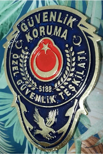 MUHTESEM.ÖZEL GÜVENLİK CÜZDAN ROZETI SATINAL.SIVILE SATILMAZ. ürün görseli 1