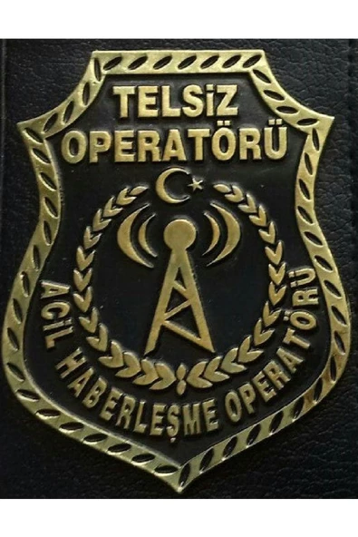 EVET ROZET YENI MODEL.TELSIZ OPERATÖRÜ CÜZDAN ROZETİ AL.SIVILE SATILMAZ. ürün görseli 1