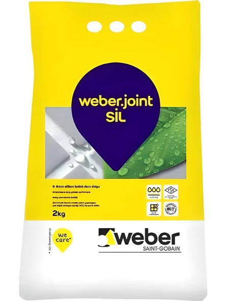 WEBER JOİNTSİL DERZ DOLGUSU 2 KG ANTRASİT 2.GRUP ürün görseli 1