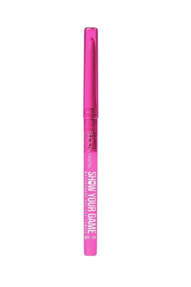 Show by Pastel Show Your Game Waterproof Gel Eye Pencil - Jel Göz Kalemi 408 ürün görseli 1
