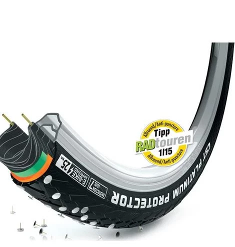 CST Platinum Protector 700x38C Zırhlı Şehir Bisikleti Dış Lastik ürün görseli 1