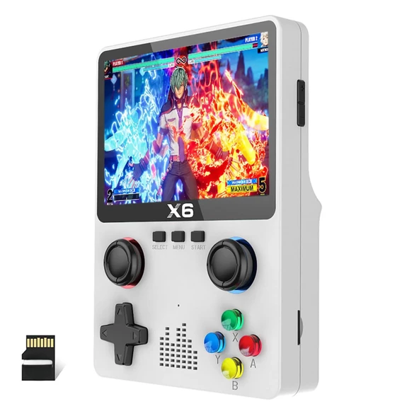 QASUL Yeni Nesil El Atarisi 10.000 Adet Nostalji Oyun 3.5inç HDEkran Mp3/Mp4/Gamepad ürün görseli 1