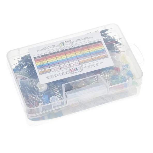 Elektronik Başlangıç Seti Arduino Starter Kit Şeffaf Çantada - Resim 5